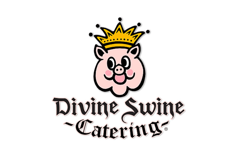Divine Swine logo.