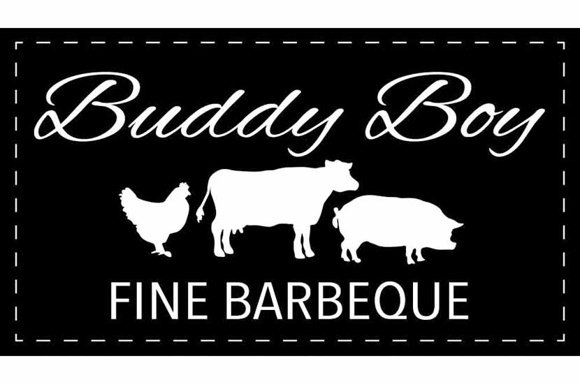Logo for Buddy Boy Fine Barbeque.