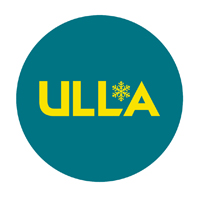 ULL*A written in yellow within a teal circle